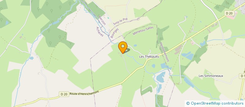 localisation de l'entreprise MONSIEUR JEROME FAUCARD  MENETOU-SALON