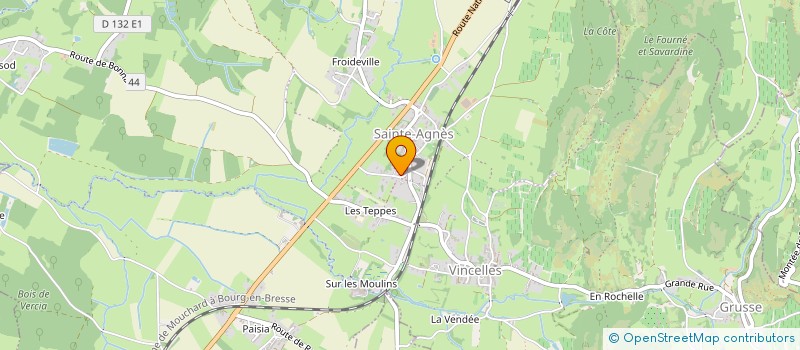 localisation de l'entreprise MONSIEUR JEROME FAUCHEUX  VAL-SONNETTE