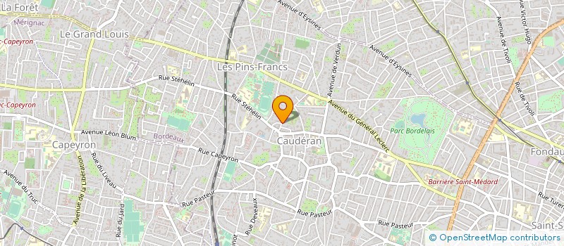 localisation de l'entreprise MONSIEUR JEROME FAURE  BORDEAUX