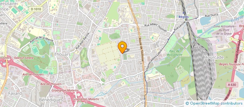 localisation de l'entreprise MONSIEUR JEROME FAUVET  MARTIGNAS-SUR-JALLE