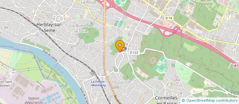 localisation de l'entreprise MONSIEUR JEROME FAVERIAL  MONTIGNY-LES-CORMEILLES