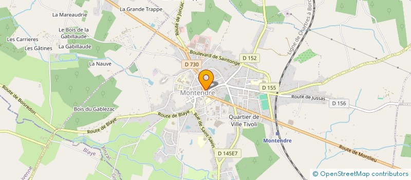 localisation de l'entreprise MONSIEUR JEROME FAVRE  SOUSMOULINS