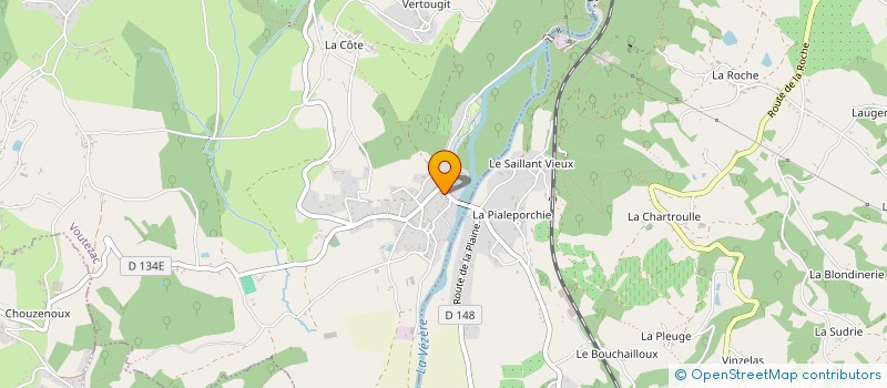 localisation de l'entreprise MONSIEUR JEROME FAYAT  VOUTEZAC