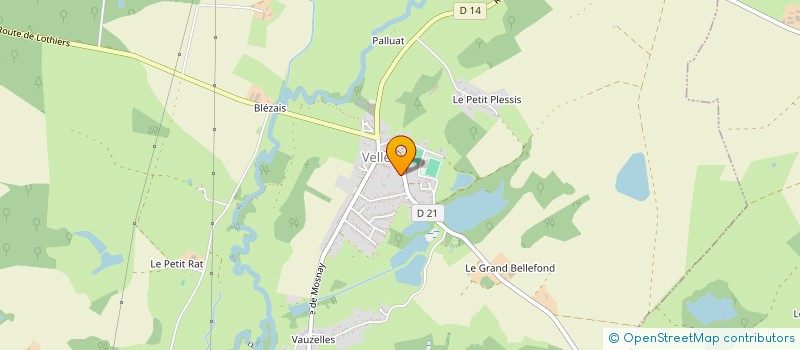 localisation de l'entreprise MONSIEUR JEROME FEIGNON à VELLES