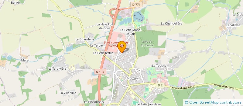 localisation de l'entreprise MONSIEUR JEROME FEILDEL à NOZAY