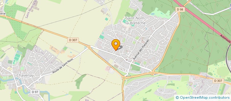 localisation de l'entreprise MONSIEUR JEROME FENAILLON  SAINT-NOM-LA-BRETECHE