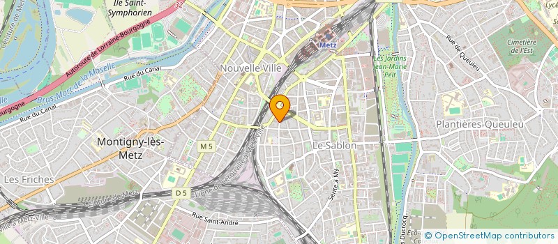 localisation de l'entreprise MONSIEUR JEROME FENDT  METZ