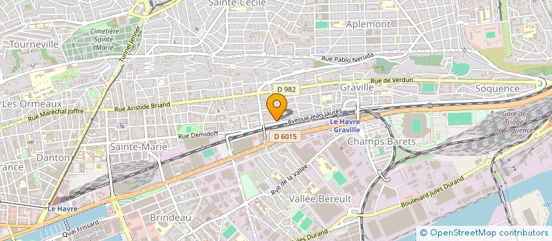 localisation de l'entreprise MONSIEUR JEROME FEREAL à LE HAVRE