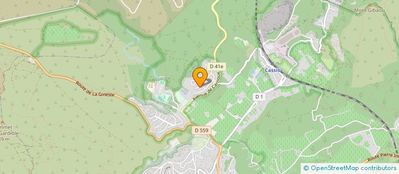 localisation de l'entreprise MONSIEUR JEROME FERLITA  CASSIS