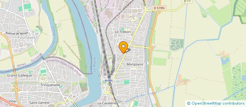 localisation de l'entreprise MONSIEUR JEROME FERNANDEZ  ARLES