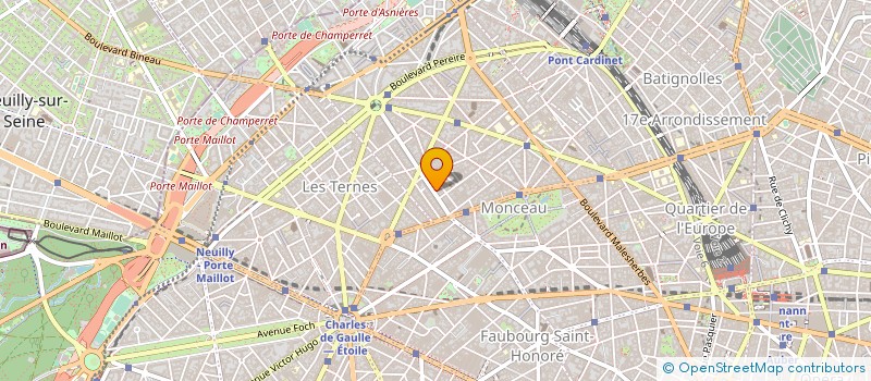 localisation de l'entreprise MONSIEUR JEROME FERRACCI  PARIS