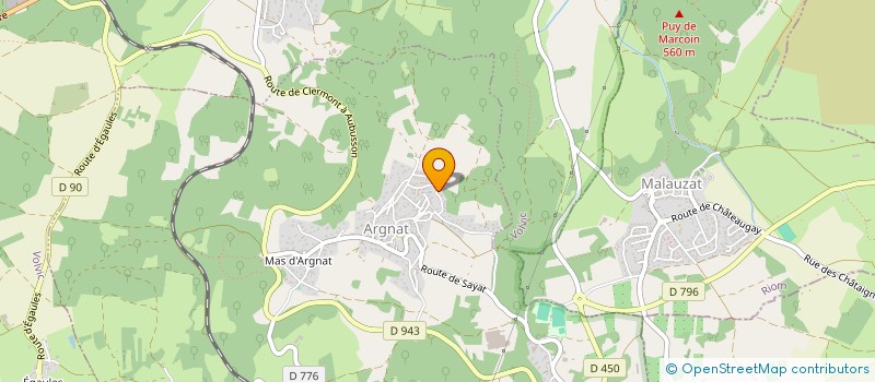 localisation de l'entreprise MONSIEUR JEROME FERRANDON  PONT-DU-CHATEAU