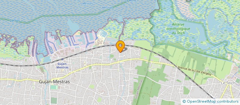 localisation de l'entreprise MONSIEUR JEROME FERRARESE  GUJAN-MESTRAS