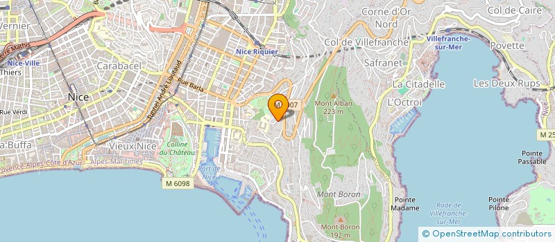 localisation de l'entreprise MONSIEUR JEROME FERRARO  VILLEFRANCHE-SUR-MER