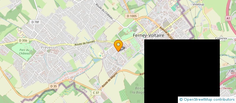 localisation de l'entreprise MONSIEUR JEROME FERREIRA à FERNEY-VOLTAIRE