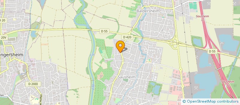 localisation de l'entreprise MONSIEUR JEROME FERREIRA  BATTENHEIM