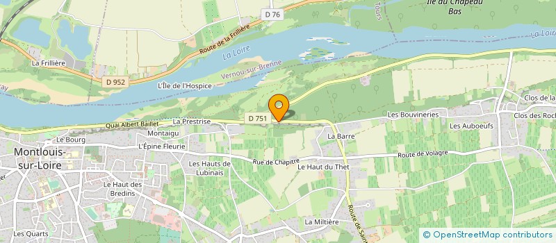 localisation de l'entreprise MONSIEUR JEROME FERREIRA  MONTLOUIS-SUR-LOIRE