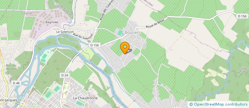 localisation de l'entreprise MONSIEUR JEROME FERRINI à BOUTIERS-SAINT-TROJAN