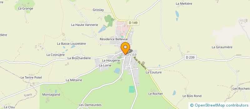 localisation de l'entreprise MONSIEUR JEROME FILOCHE  LOUPFOUGERES