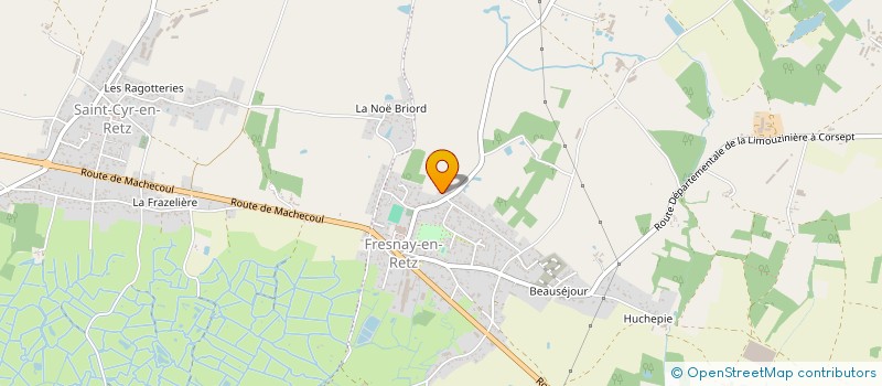 localisation de l'entreprise MONSIEUR JEROME FIOLLEAU  VILLENEUVE-EN-RETZ