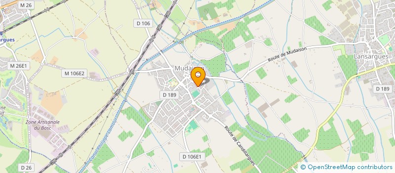localisation de l'entreprise MONSIEUR JEROME FLAMENT à MUDAISON