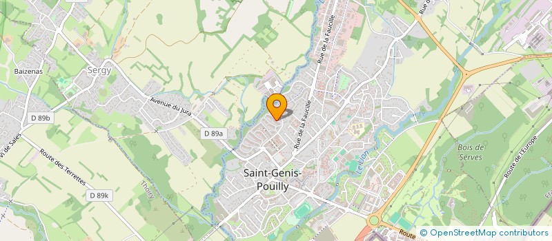 localisation de l'entreprise MONSIEUR JEROME FLECHET à SAINT-GENIS-POUILLY