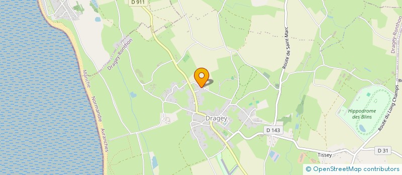 localisation de l'entreprise MONSIEUR JEROME FOLLAIN  DRAGEY-RONTHON