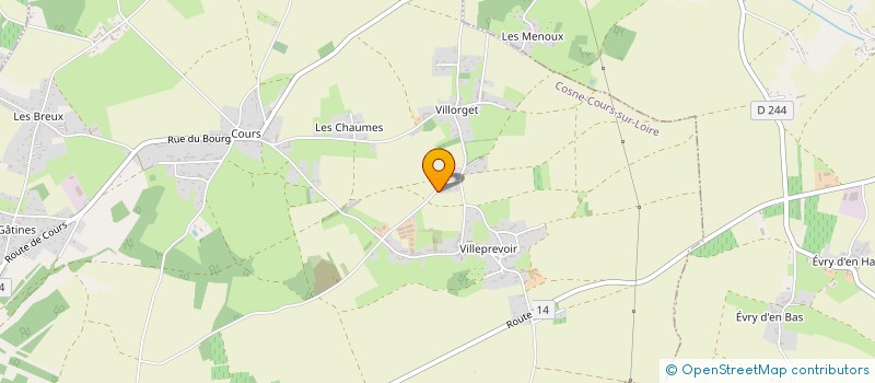 localisation de l'entreprise MONSIEUR JEROME FONBLEU  COSNE-COURS-SUR-LOIRE