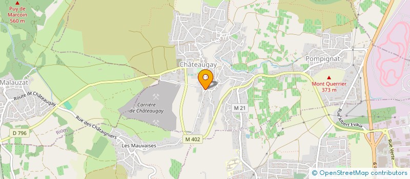 localisation de l'entreprise MONSIEUR JEROME FONT à CHATEAUGAY