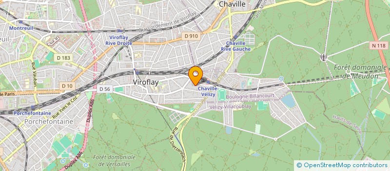 localisation de l'entreprise MONSIEUR JEROME FONTAINE à VIROFLAY
