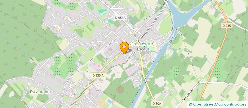 localisation de l'entreprise MONSIEUR JEROME FORABOSCO  FRESNES-SUR-ESCAUT