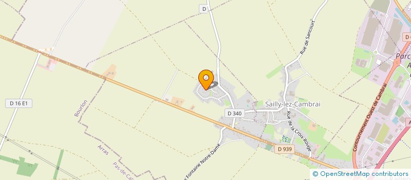 localisation de l'entreprise MONSIEUR JEROME FORGEOIS  RAILLENCOURT-SAINTE-OLLE