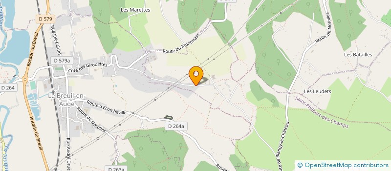 localisation de l'entreprise MONSIEUR JEROME FOUBERT  SAINT-PHILBERT-DES-CHAMPS