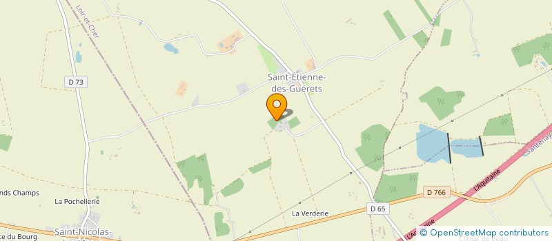 localisation de l'entreprise MONSIEUR JEROME FOUCAULT  SAINT-ETIENNE-DES-GUERETS