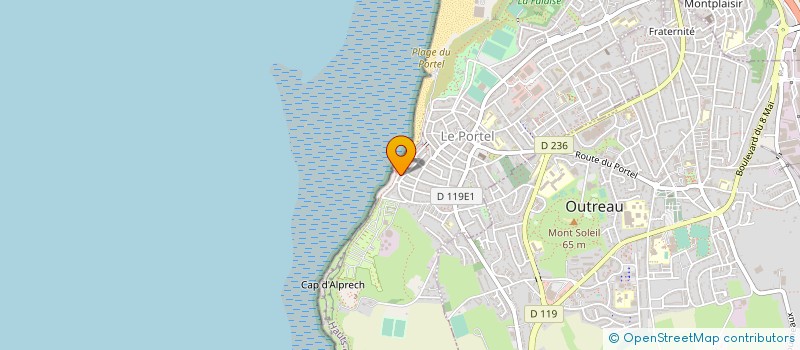 localisation de l'entreprise MONSIEUR JEROME FOUCHER  LE PORTEL