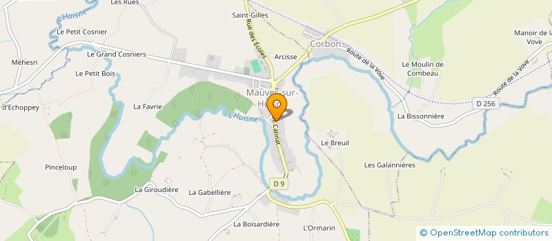 localisation de l'entreprise MONSIEUR JEROME FOUILLEUL à MAUVES-SUR-HUISNE