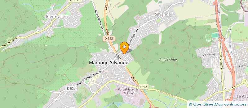 localisation de l'entreprise MONSIEUR JEROME FOURER  MARANGE-SILVANGE