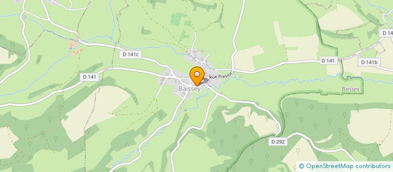 localisation de l'entreprise MONSIEUR JEROME FOVEAU à BAISSEY