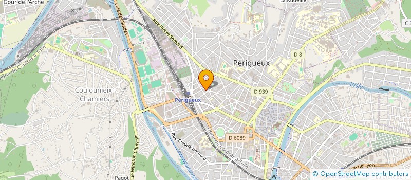 localisation de l'entreprise MONSIEUR JEROME FRANCOIS  PERIGUEUX