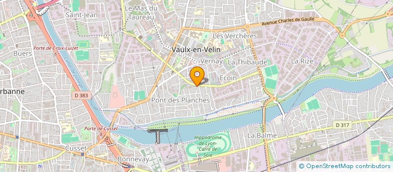 localisation de l'entreprise MONSIEUR JEROME FRANCOZ  JANNEYRIAS