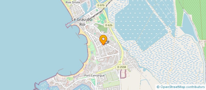 localisation de l'entreprise MONSIEUR JEROME FRITSCH  LE GRAU-DU-ROI