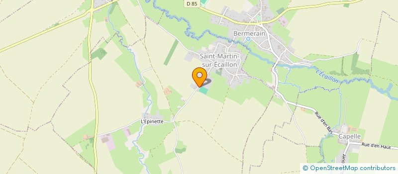 localisation de l'entreprise MONSIEUR JEROME GABEZ  SAINT-MARTIN-SUR-ECAILLON