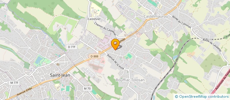 localisation de l'entreprise MONSIEUR JEROME GABILAN  ROUFFIAC-TOLOSAN