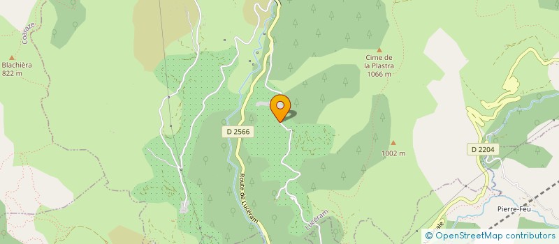 localisation de l'entreprise MONSIEUR JEROME GADROY  LUCERAM