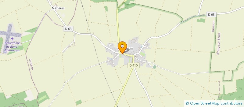 localisation de l'entreprise MONSIEUR JEROME GADUEL  TOUSSON