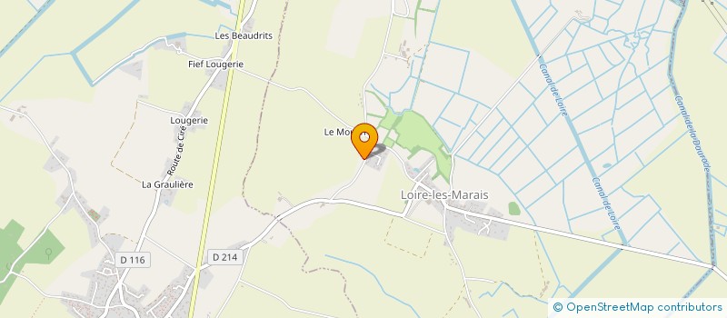 localisation de l'entreprise MONSIEUR JEROME GAILLARD  LOIRE-LES-MARAIS