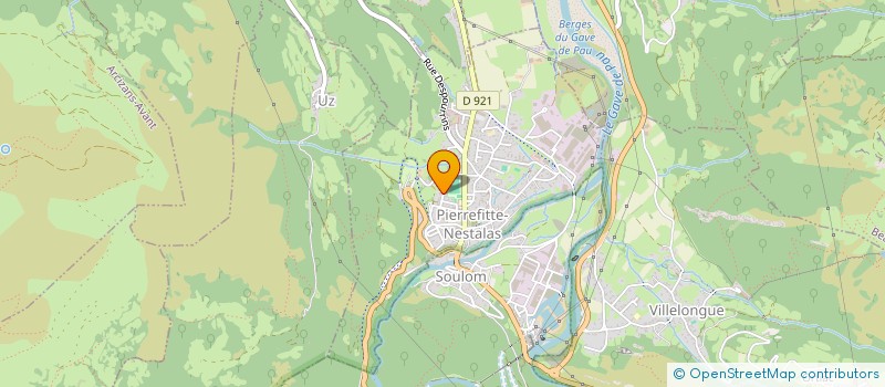 localisation de l'entreprise MONSIEUR JEROME GALAN  PIERREFITTE-NESTALAS