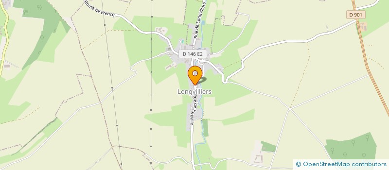 localisation de l'entreprise MONSIEUR JEROME GALLET  LONGVILLIERS
