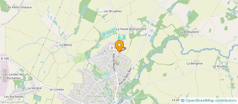 localisation de l'entreprise MONSIEUR JEROME GALLOIS à DOMPIERRE-SUR-YON