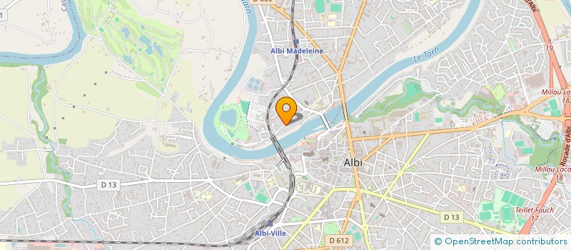 localisation de l'entreprise MONSIEUR JEROME GALTIE à ALBI